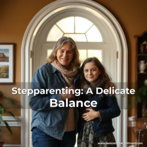 Artistic representation for Stepparenting: A Delicate Balance