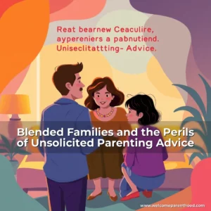 Artistic representation for Blended Families and the Perils of Unsolicited Parenting Advice