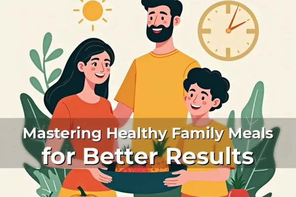 Artistic representation for Mastering Healthy Family Meals for Better Results
