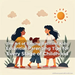 Artistic representation for The Art of Raising Resilient Kids: Essential Parenting Tips for Every Stage of Childhood