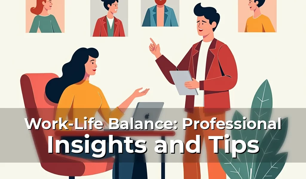 Artistic representation for Work-Life Balance: Professional Insights and Tips