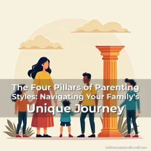 Artistic representation for The Four Pillars of Parenting Styles: Navigating Your Family's Unique Journey