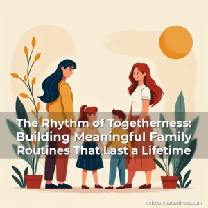 Artistic representation for The Rhythm of Togetherness: Building Meaningful Family Routines That Last a Lifetime