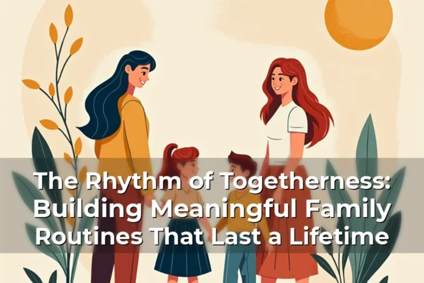 Artistic representation for The Rhythm of Togetherness: Building Meaningful Family Routines That Last a Lifetime