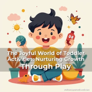 Artistic representation for The Joyful World of Toddler Activities: Nurturing Growth Through Play