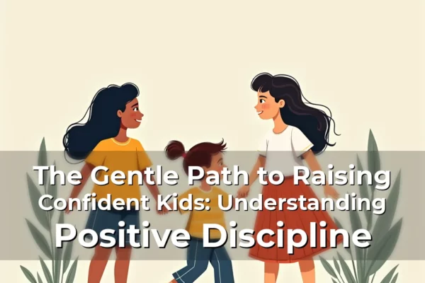 Artistic representation for The Gentle Path to Raising Confident Kids: Understanding Positive Discipline