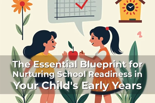 Artistic representation for The Essential Blueprint for Nurturing School Readiness in Your Child's Early Years