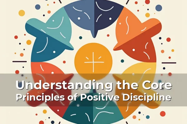Artistic representation for Understanding the Core Principles of Positive Discipline