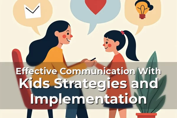 Artistic representation for Effective Communication With Kids Strategies and Implementation