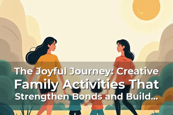 Artistic representation for The Joyful Journey: Creative Family Activities That Strengthen Bonds and Build Memories